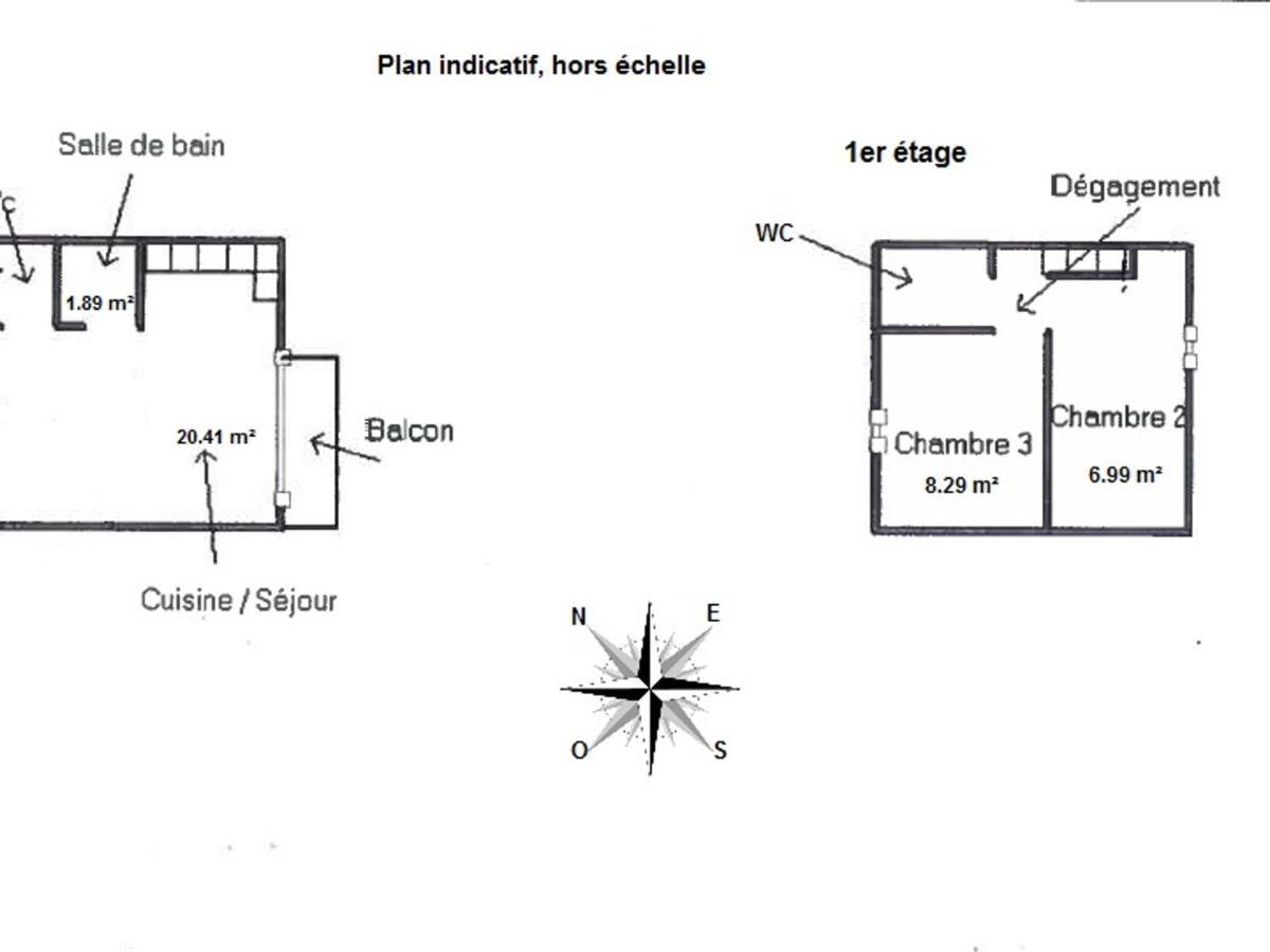 莱热Duplex 3 Pieces Aux Gets, Proche Pistes Avec Parking Et Wifi - Fr-1-598-23公寓 外观 照片